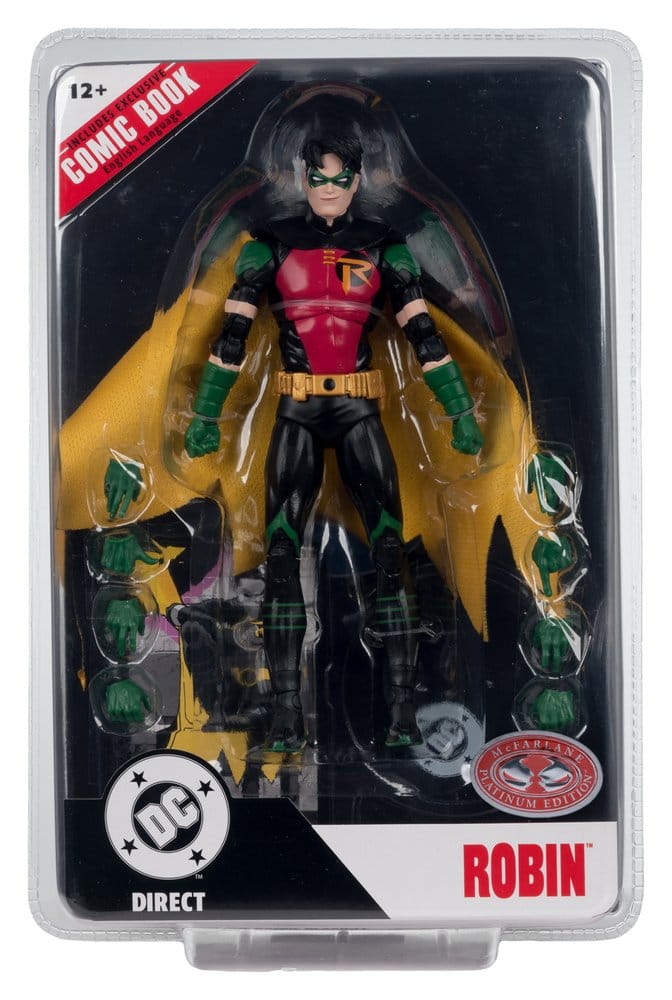 DC Direct Page Punchers Figura Robin Tim Drake (Nightwing #81) (Red Platinum Edition) 18 cm