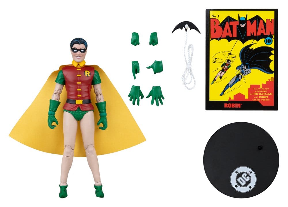 DC Direct Page Punchers Figura Robin Dick Grayson (Batman #1) (Red Platinum Edition) 14 cm