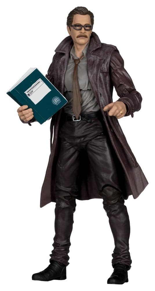DC Multiverse Figura Commissioner James Gordon (The Dark Knight Trilogy) Deluxe Theatrical Edition 18 cm