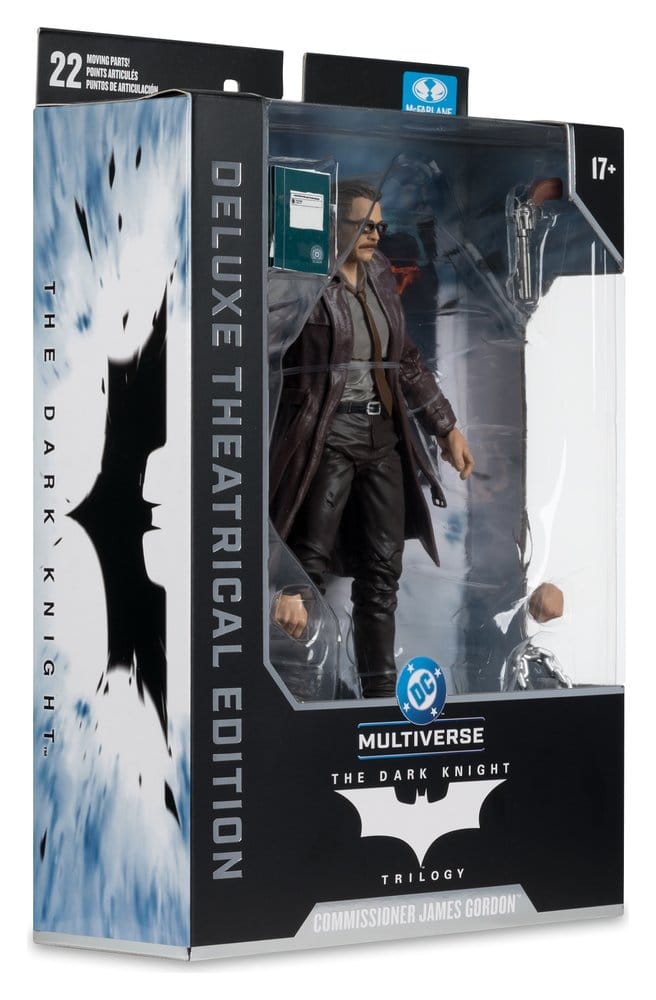 DC Multiverse Figura Commissioner James Gordon (The Dark Knight Trilogy) Deluxe Theatrical Edition 18 cm