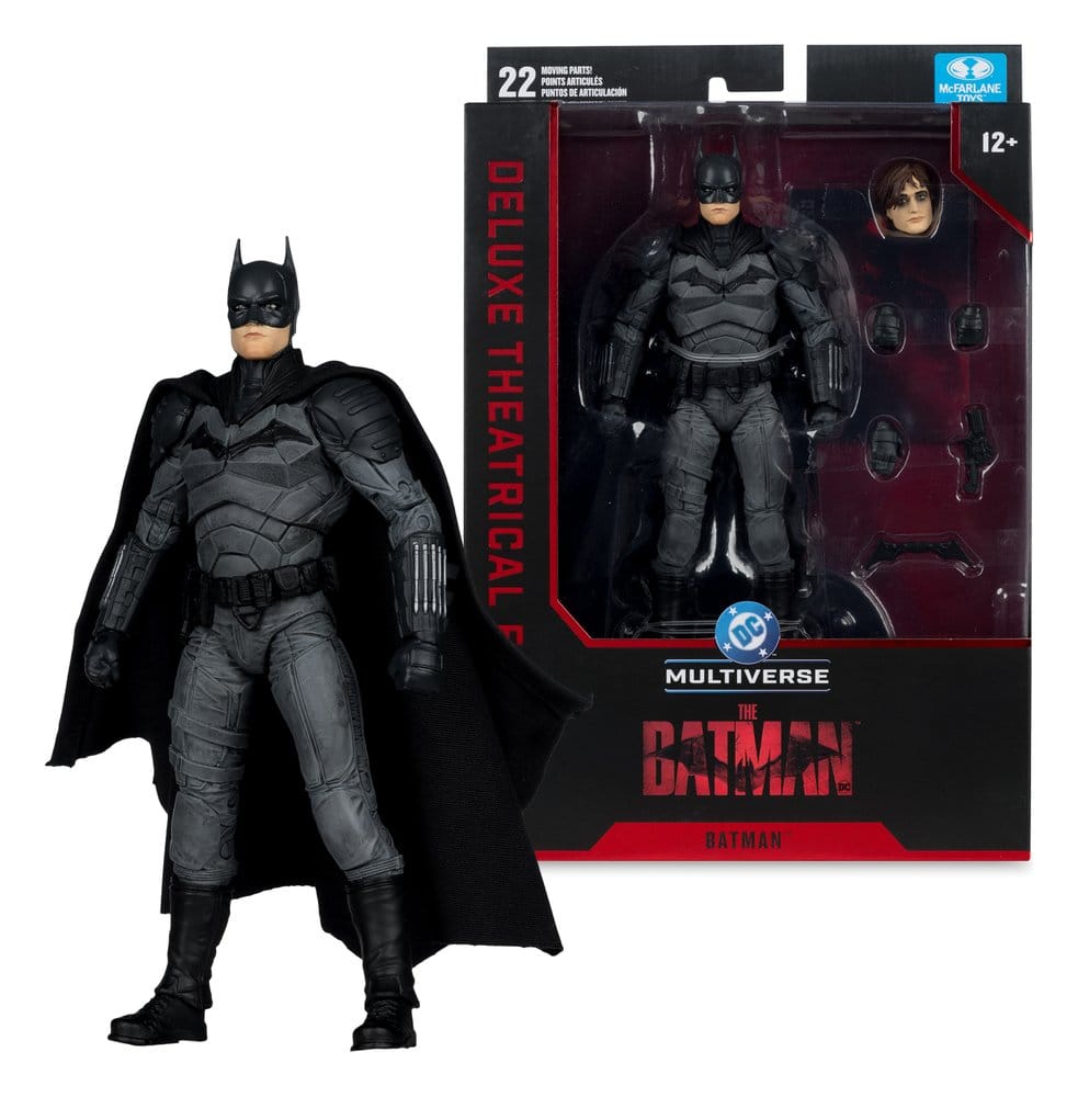 DC Multiverse Figura Batman (The Batman) Deluxe Theatrical Edition 18 cm