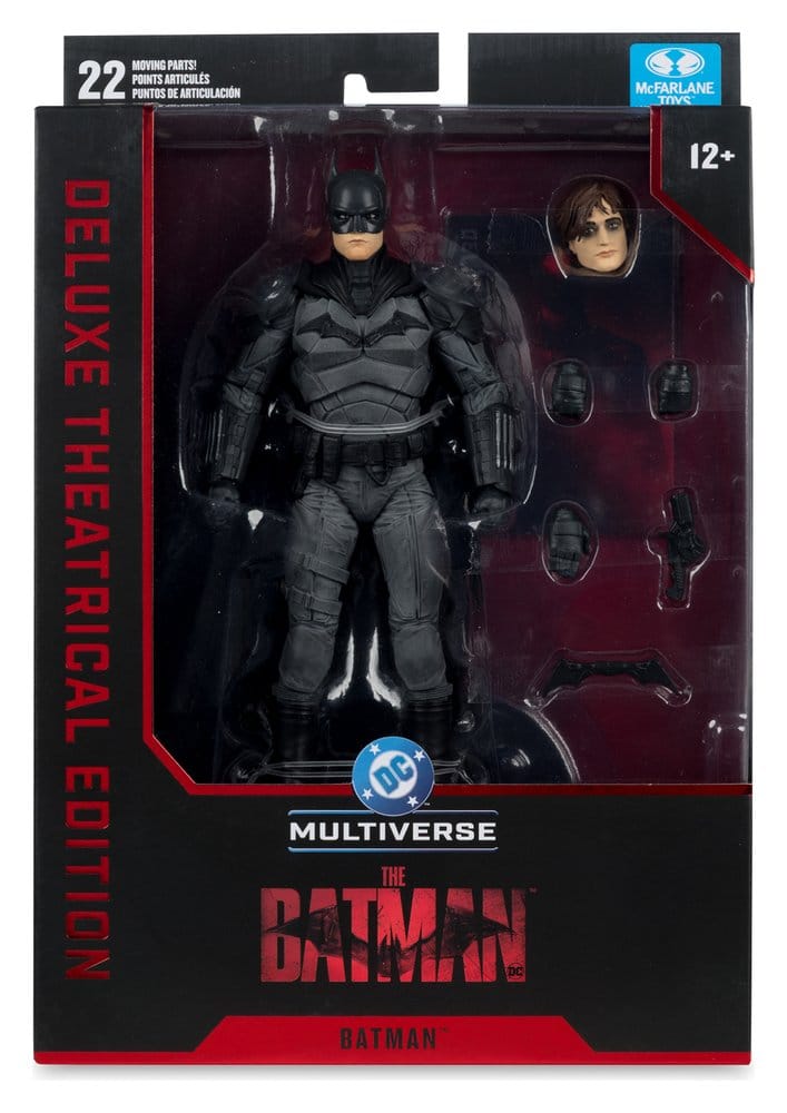 DC Multiverse Figura Batman (The Batman) Deluxe Theatrical Edition 18 cm