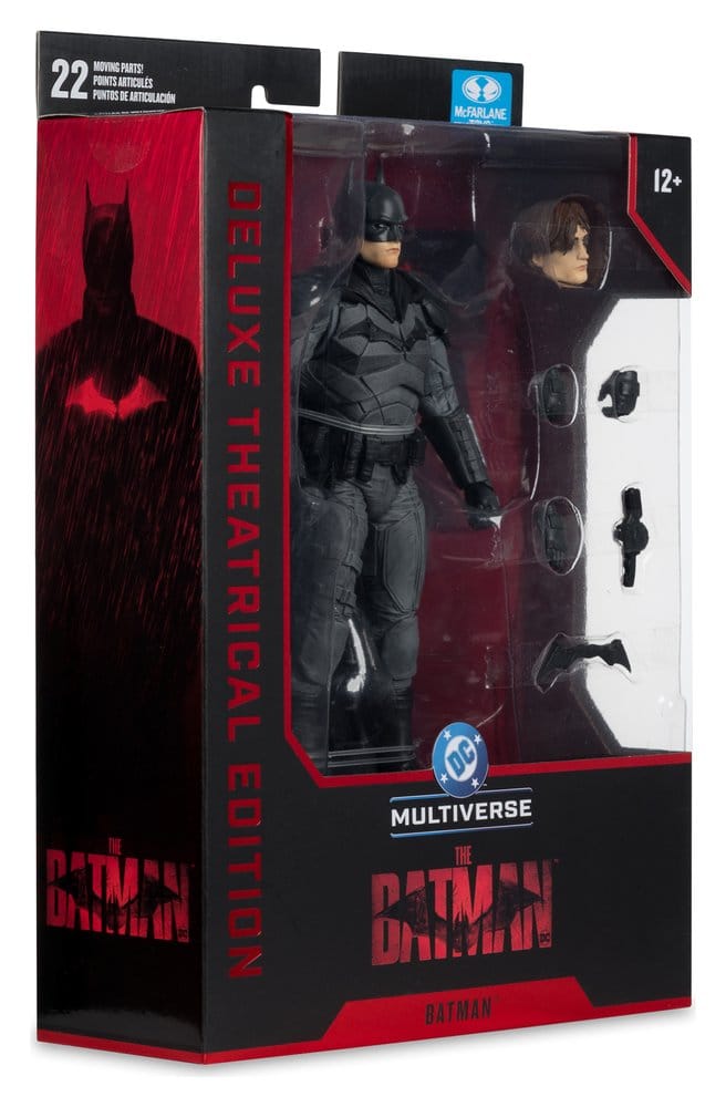 DC Multiverse Figura Batman (The Batman) Deluxe Theatrical Edition 18 cm