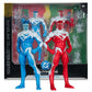 DC Multiverse pack de 2 Figuras Superman Blue vs. Superman Red (Gold Label) 18 cm