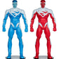 DC Multiverse pack de 2 Figuras Superman Blue vs. Superman Red (Gold Label) 18 cm