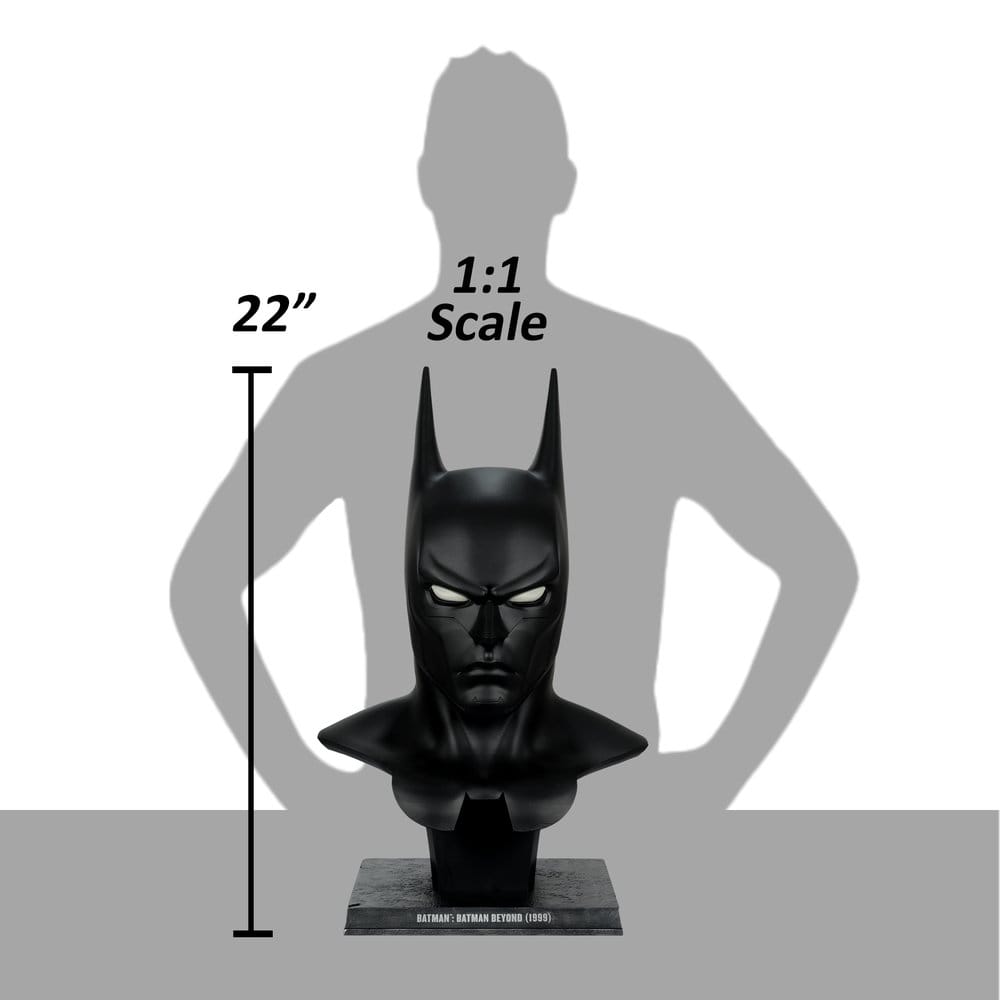 Batman DC Direct Réplica 1/1 Batman Beyond Máscara 58 cm