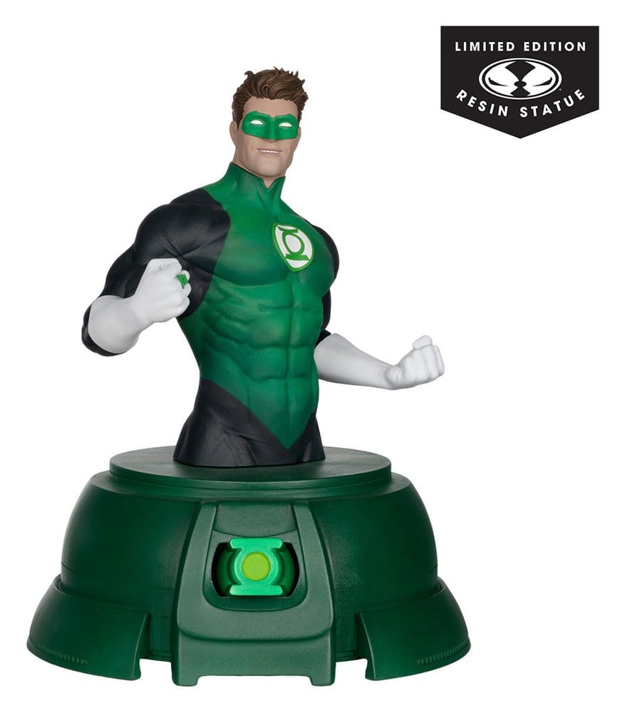 DC Direct Green Lantern Busto 1/1 Hal Jordan with Power Ring Prop Replica (Gold Label) 26 cm