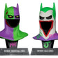 Batman DC Direct Mini Réplica 1/3 Pack de 2 Máscaras de Batman Hush & Knightfall (Jokerized) (Gold Label) 18 cm