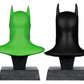 Batman DC Direct Mini Réplica 1/3 Pack de 2 Máscaras de Batman Hush & Knightfall (Jokerized) (Gold Label) 18 cm