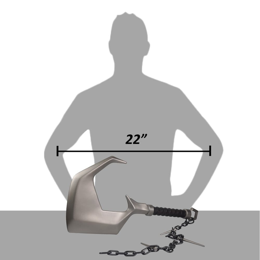 DC Direct Réplica a escala 1/1 Lobos Hook (Supergirl Movie)