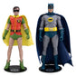 Batman Classic TV Series DC Multiverse McFarlane Collector Edition pack de 2 Figuras Batman y Robin 18 cm