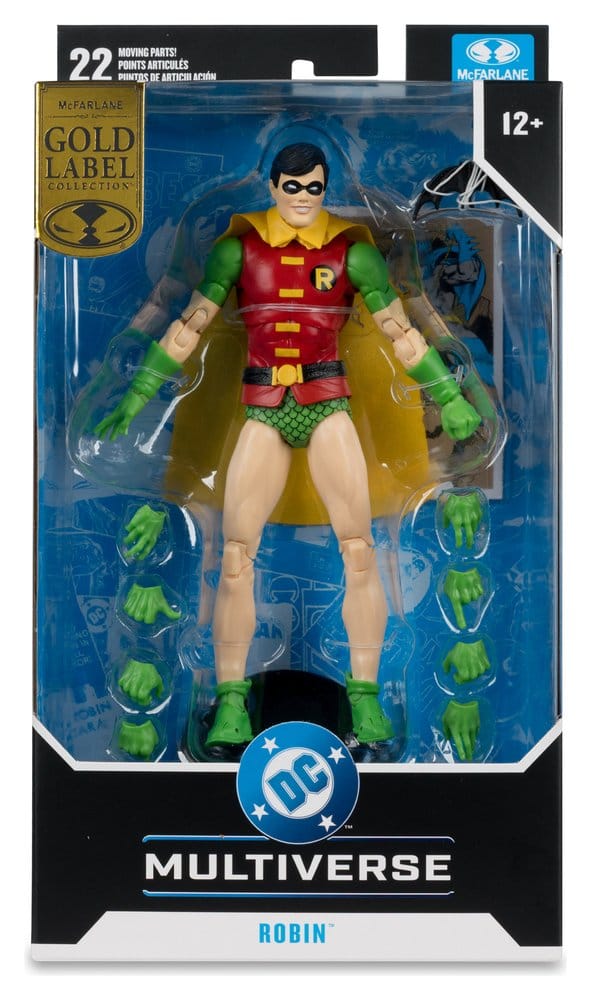 DC Multiverse Figura Robin (Silver Age) (Gold Label) 17 cm