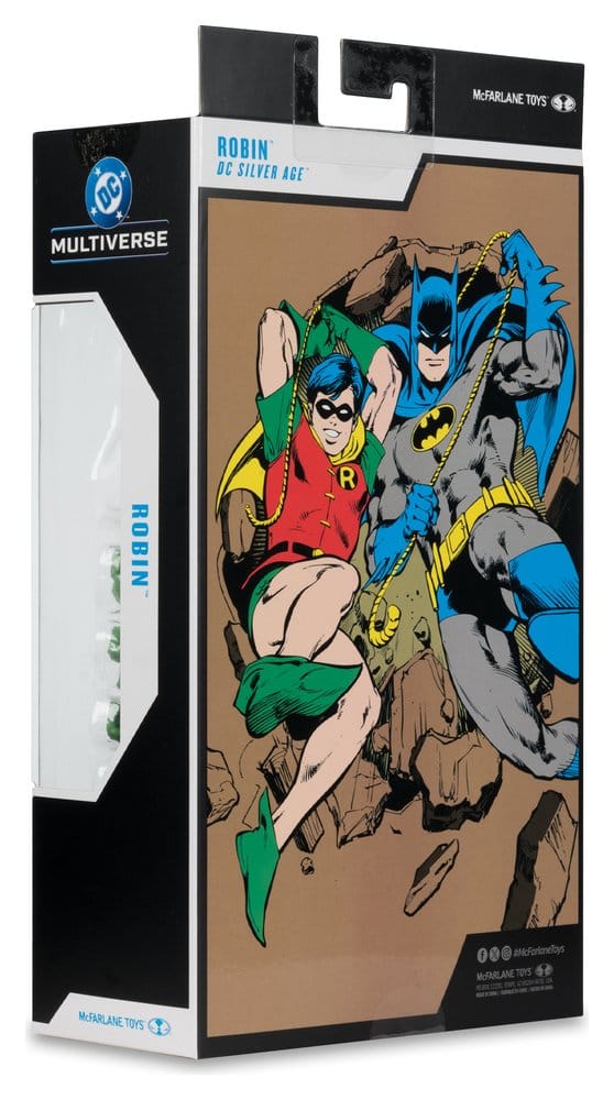 DC Multiverse Figura Robin (Silver Age) (Gold Label) 17 cm