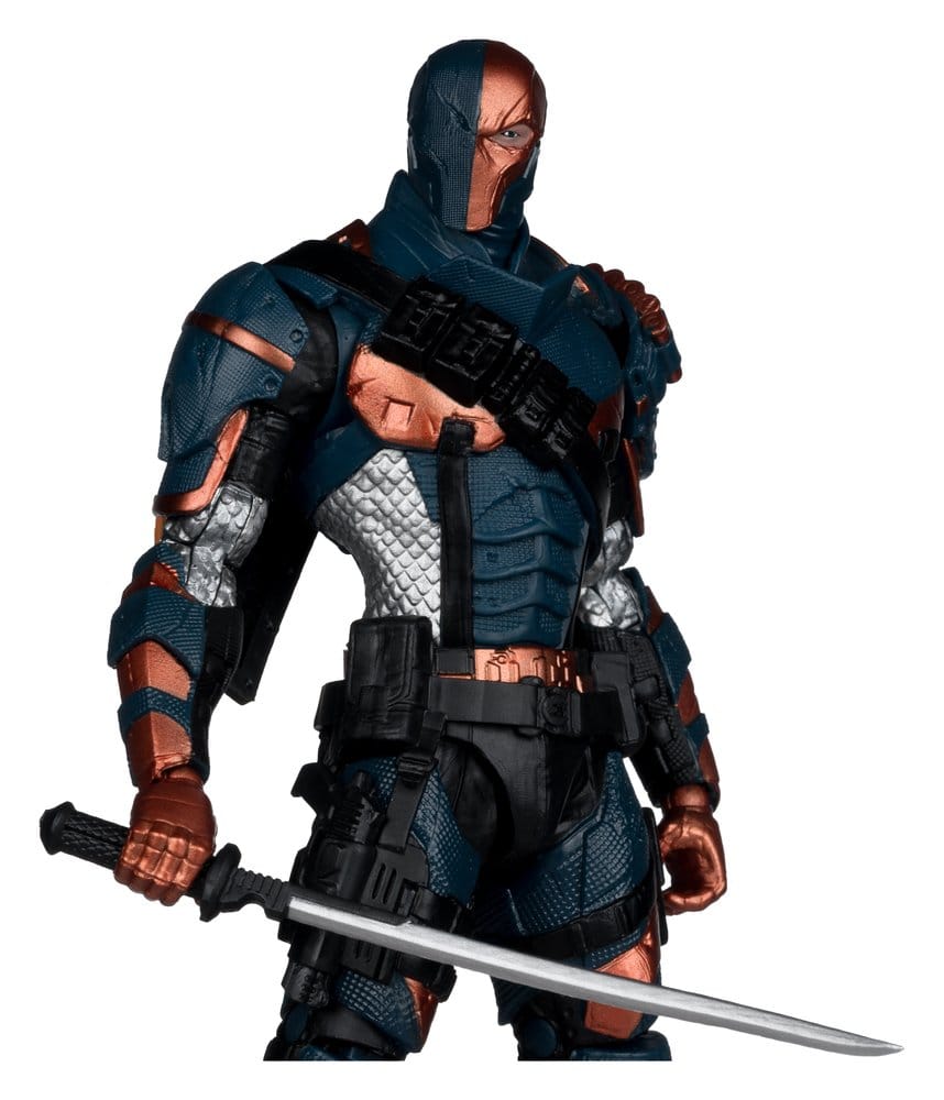 Arkham Origins DC Multiverse Figura Deathstroke 19 cm