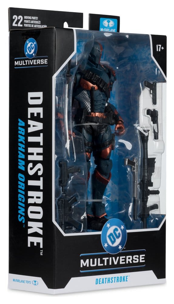 Arkham Origins DC Multiverse Figura Deathstroke 19 cm