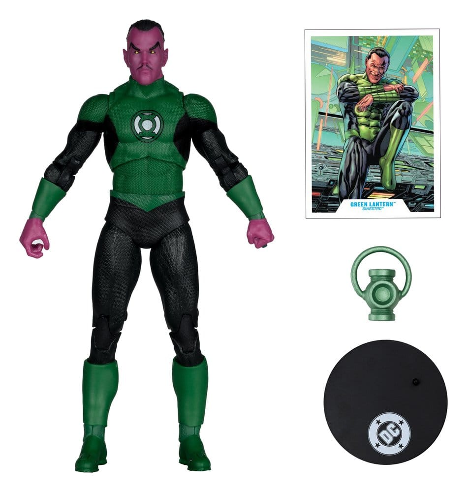 DC Multiverse Figura de Acción Green Lantern Sinestro (Green Lantern Corps 1) 18 cm