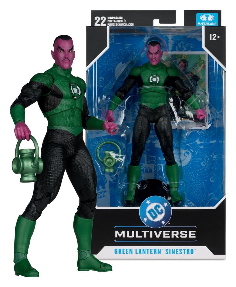DC Multiverse Figura de Acción Green Lantern Sinestro (Green Lantern Corps 1) 18 cm