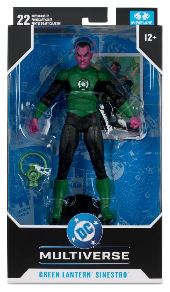DC Multiverse Figura de Acción Green Lantern Sinestro (Green Lantern Corps 1) 18 cm