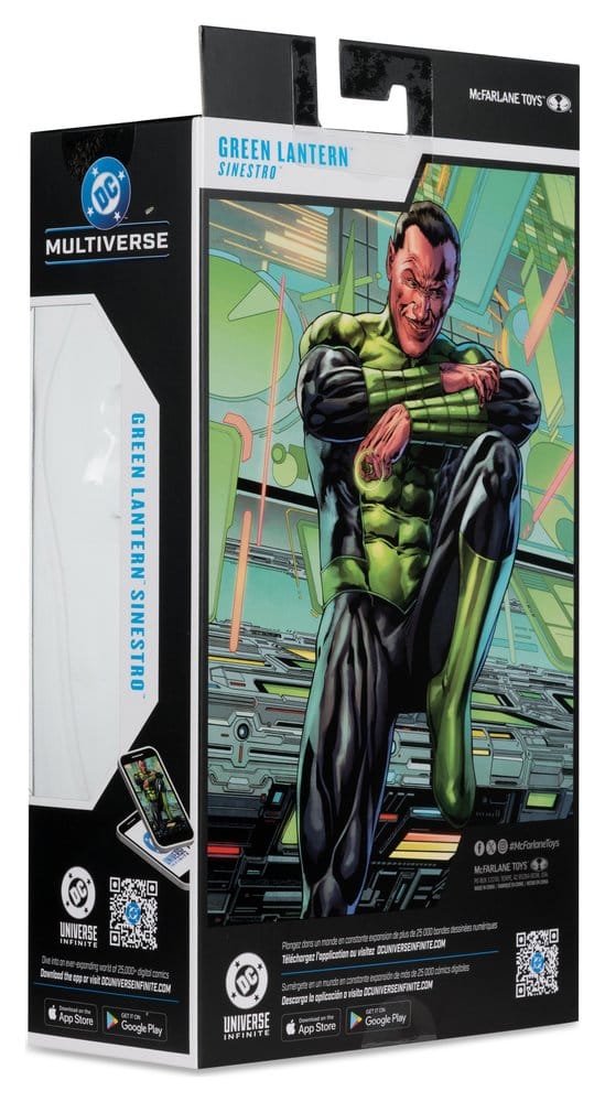 DC Multiverse Figura de Acción Green Lantern Sinestro (Green Lantern Corps 1) 18 cm