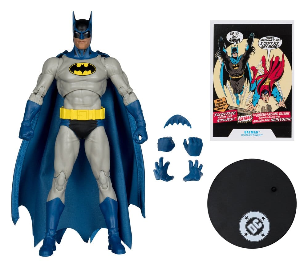 DC Multiverse Figura Batman (World's Finest) 19 cm
