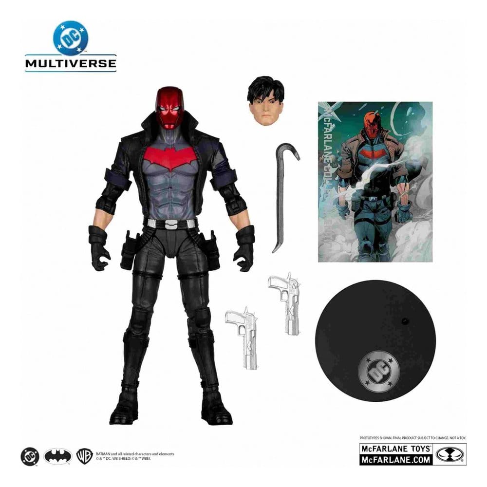 DC Multiverse McFarlane Collector Edition Figura Deluxe Red Hood (Under the Red Hood) (Gold Label) 18 cm