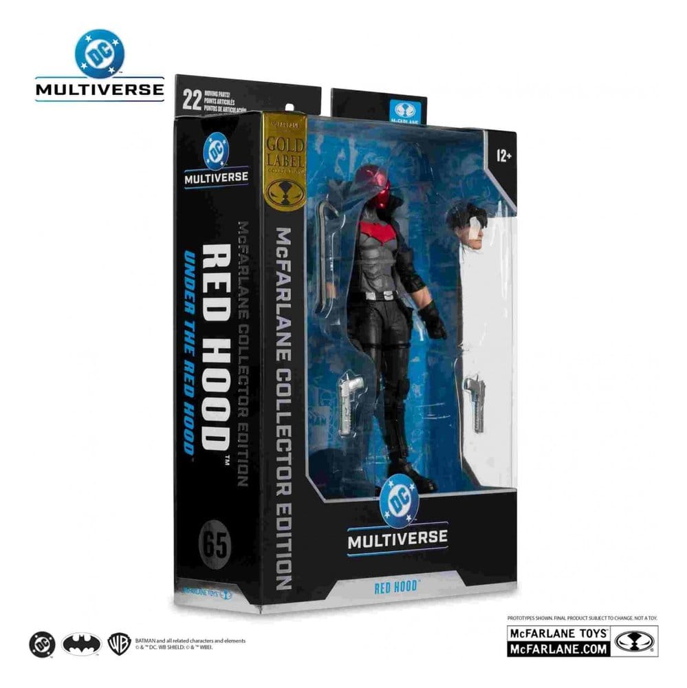 DC Multiverse McFarlane Collector Edition Figura Deluxe Red Hood (Under the Red Hood) (Gold Label) 18 cm