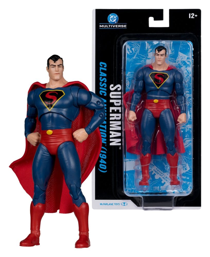 DC Multiverse Figura Superman (Classic Animation 1940) 19 cm