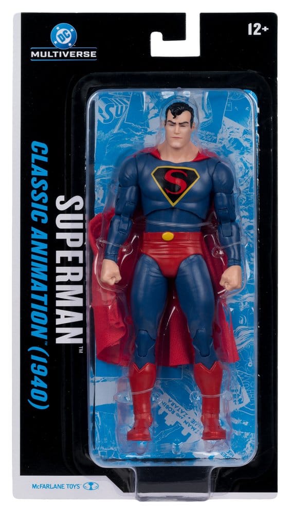 DC Multiverse Figura Superman (Classic Animation 1940) 19 cm