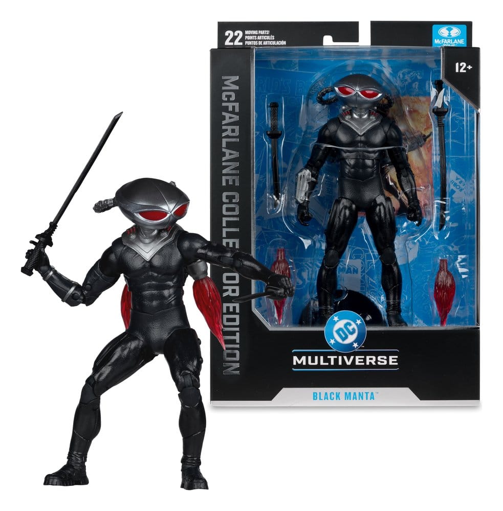 DC Multiverse McFarlane Collector Edition Figura Black Manta (DC Classic #68) 18 cm