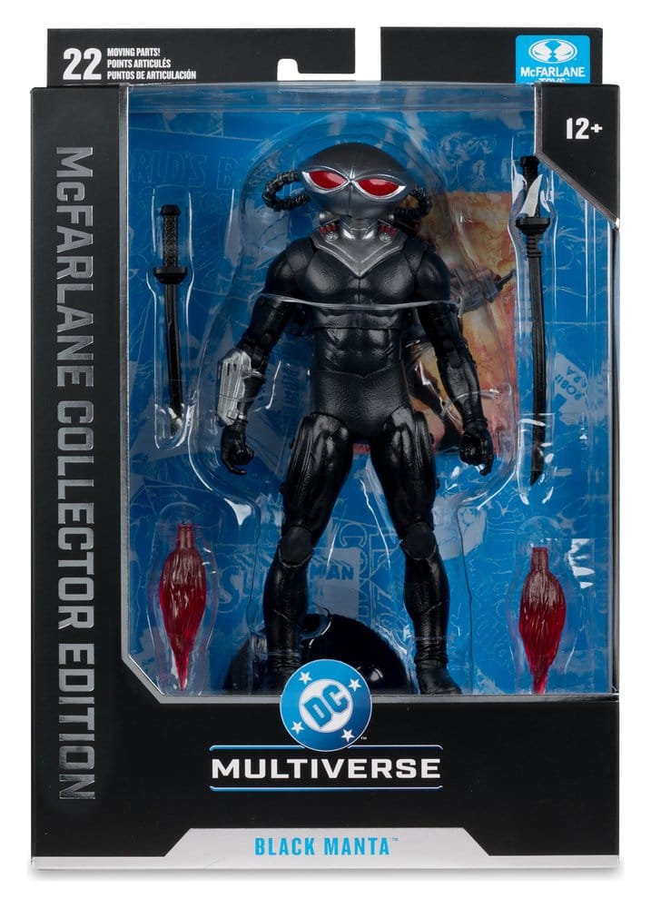 DC Multiverse McFarlane Collector Edition Figura Black Manta (DC Classic #68) 18 cm