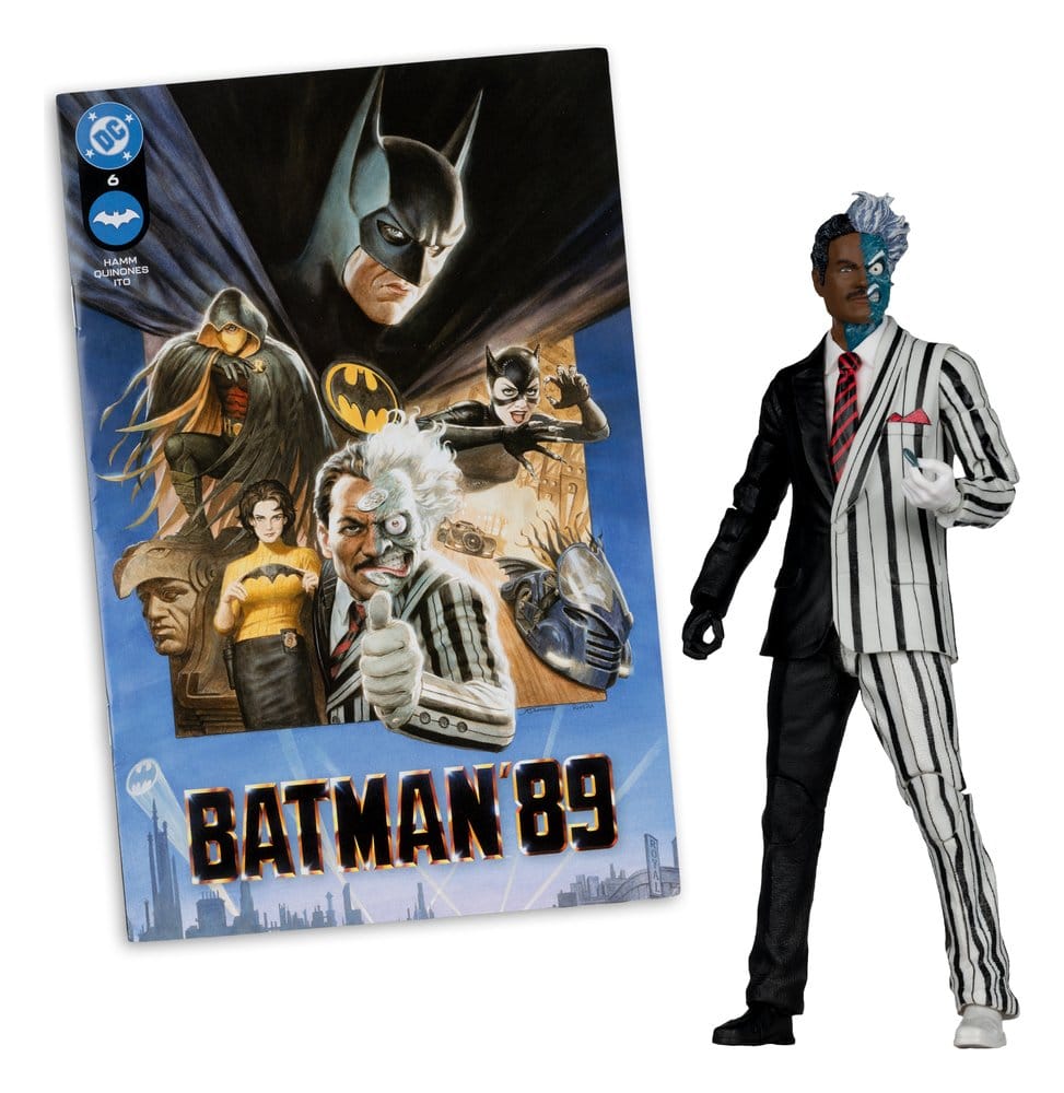 DC Direct Page Punchers Figura Two-Face (Batman 89) (Red Platinum Edition) 19 cm