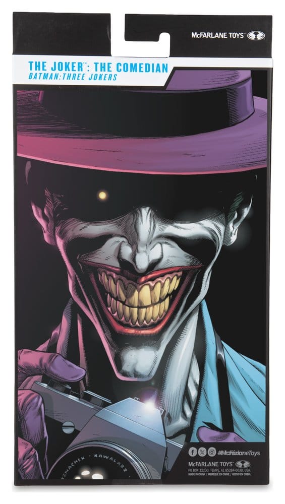 DC Multiverse McFarlane Vault Collection Figura The Joker (The Comedian) (Batman: Three Jokers) 18 cm