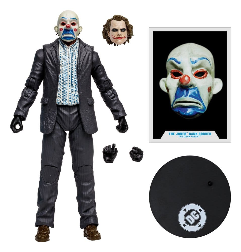 DC Multiverse McFarlane Vault Collection Figura The Joker (Bank Robber) (The Dark Knight) 18 cm