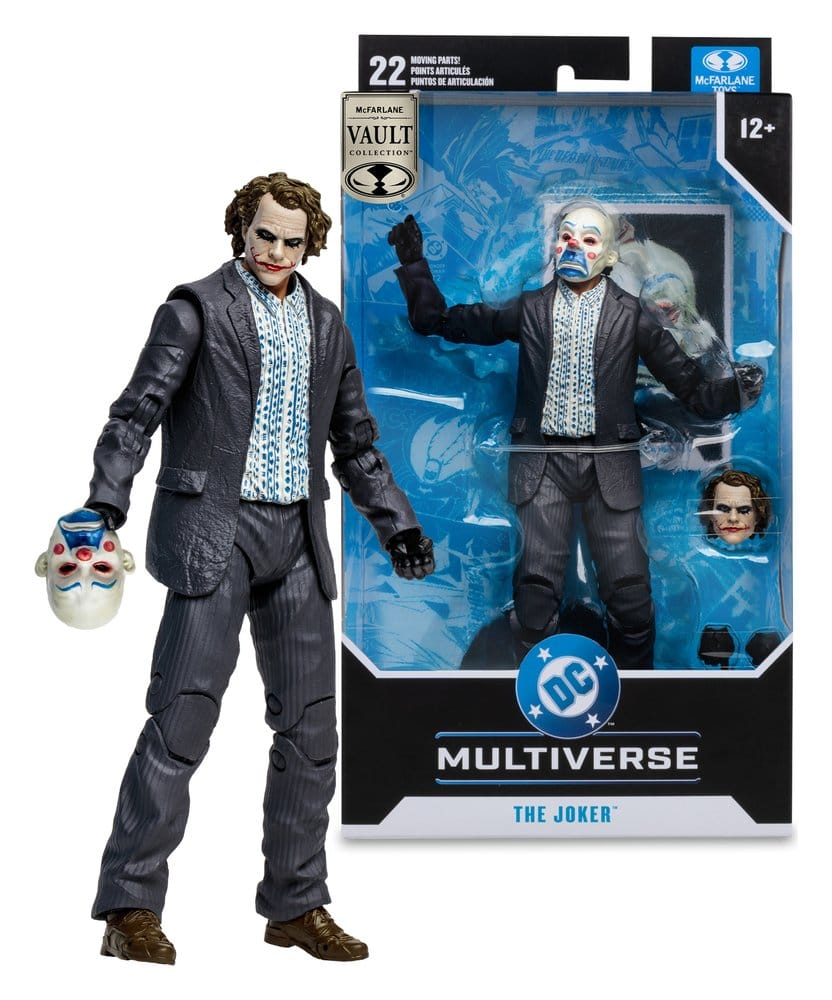 DC Multiverse McFarlane Vault Collection Figura The Joker (Bank Robber) (The Dark Knight) 18 cm