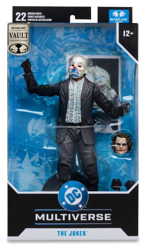 DC Multiverse McFarlane Vault Collection Figura The Joker (Bank Robber) (The Dark Knight) 18 cm