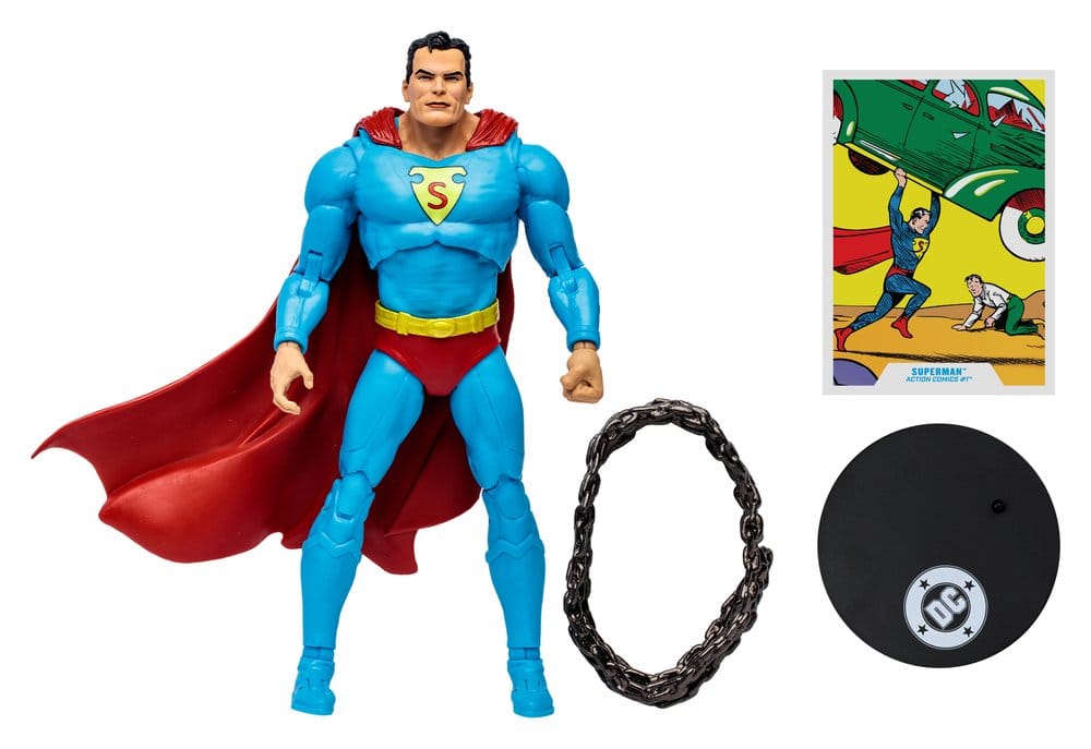 DC Multiverse McFarlane Vault Collection Figura Superman (Action Comics) 18 cm