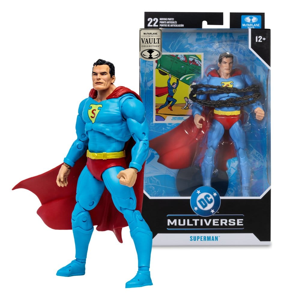 DC Multiverse McFarlane Vault Collection Figura Superman (Action Comics) 18 cm