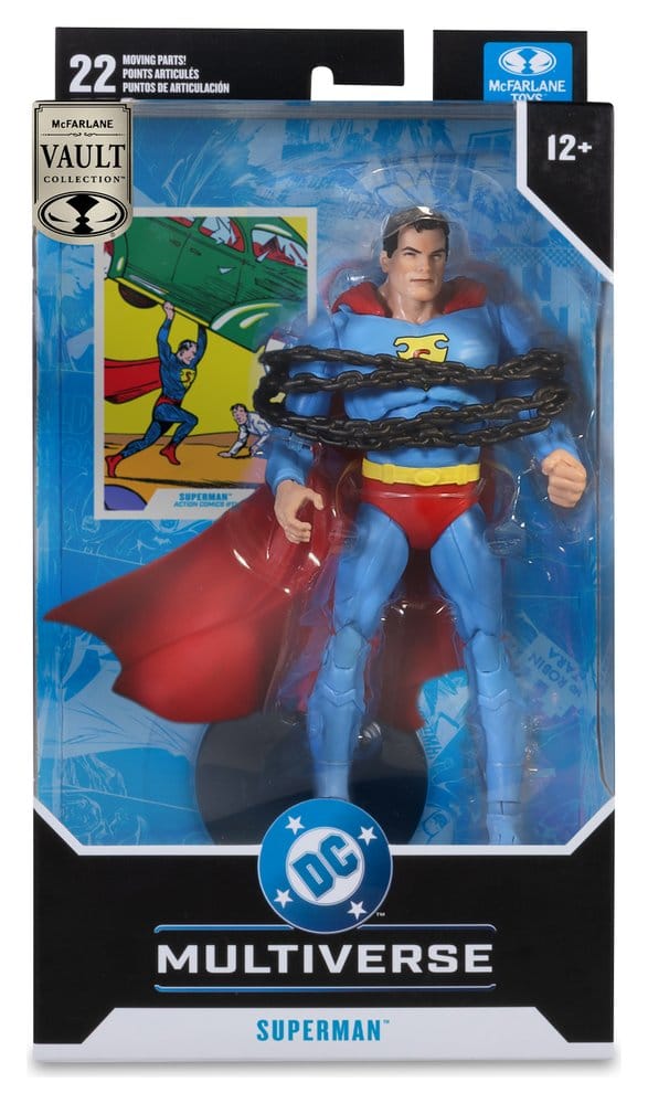 DC Multiverse McFarlane Vault Collection Figura Superman (Action Comics) 18 cm