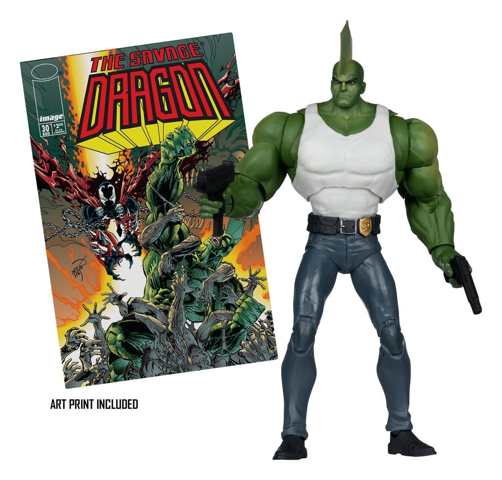 Savage Dragon Image Comics Founders Series McFarlane Elite Edition Figura Dragon 20 cm