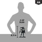 DC Direct Batman: Black & White Estatua 1/10 Azrael by Joe Quesada 21 cm