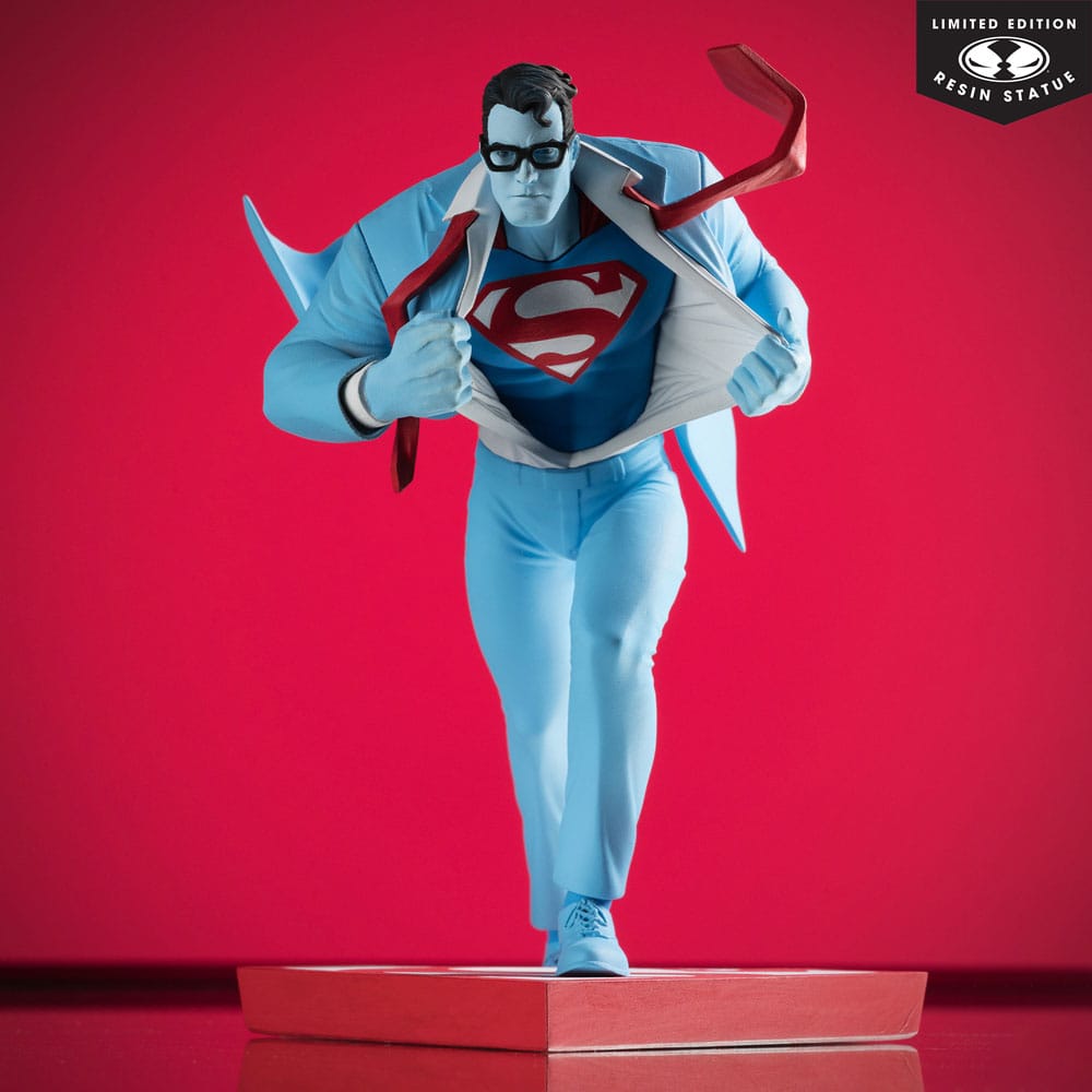 DC Direct Estatua 1/10 Superman Red and Blue: Superman by Clayton Henry Limited Edition 16 cm - Z POP Toys