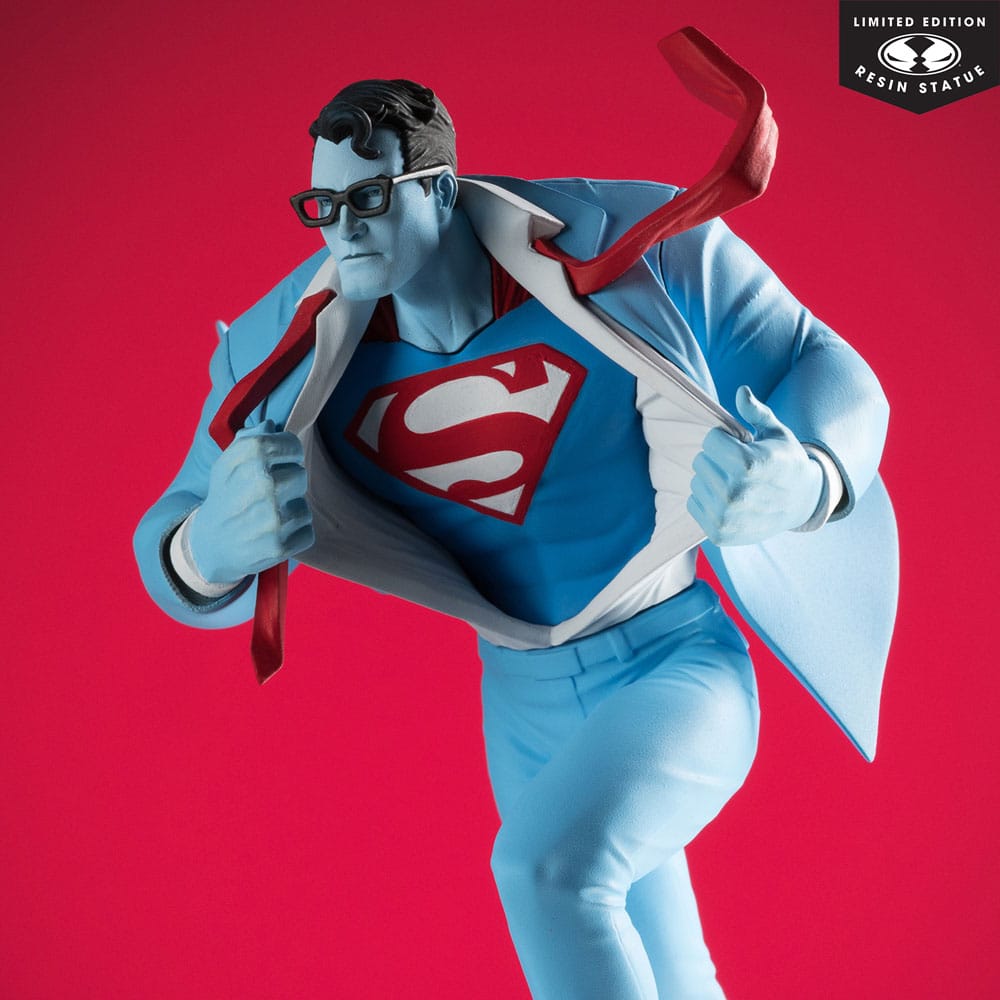 DC Direct Estatua 1/10 Superman Red and Blue: Superman by Clayton Henry Limited Edition 16 cm - Z POP Toys