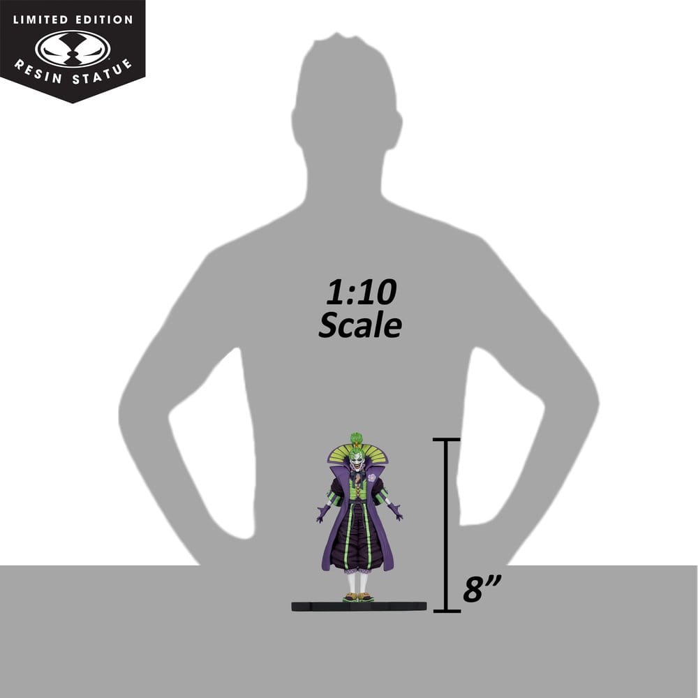 DC Direct The Joker Purple Craze Estatua 1/10 Lord Joker (Batman Ninja) 20 cm