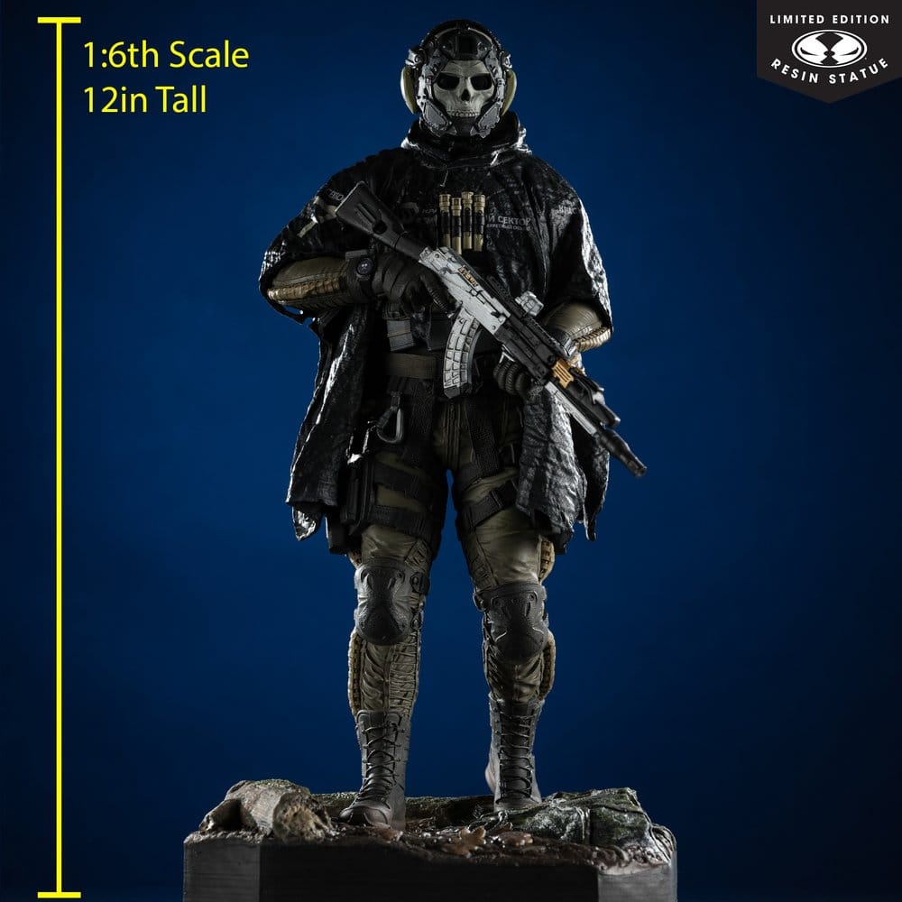 Call of Duty: Modern Warfare 4 Estatua 1/6 Ghost 32 cm