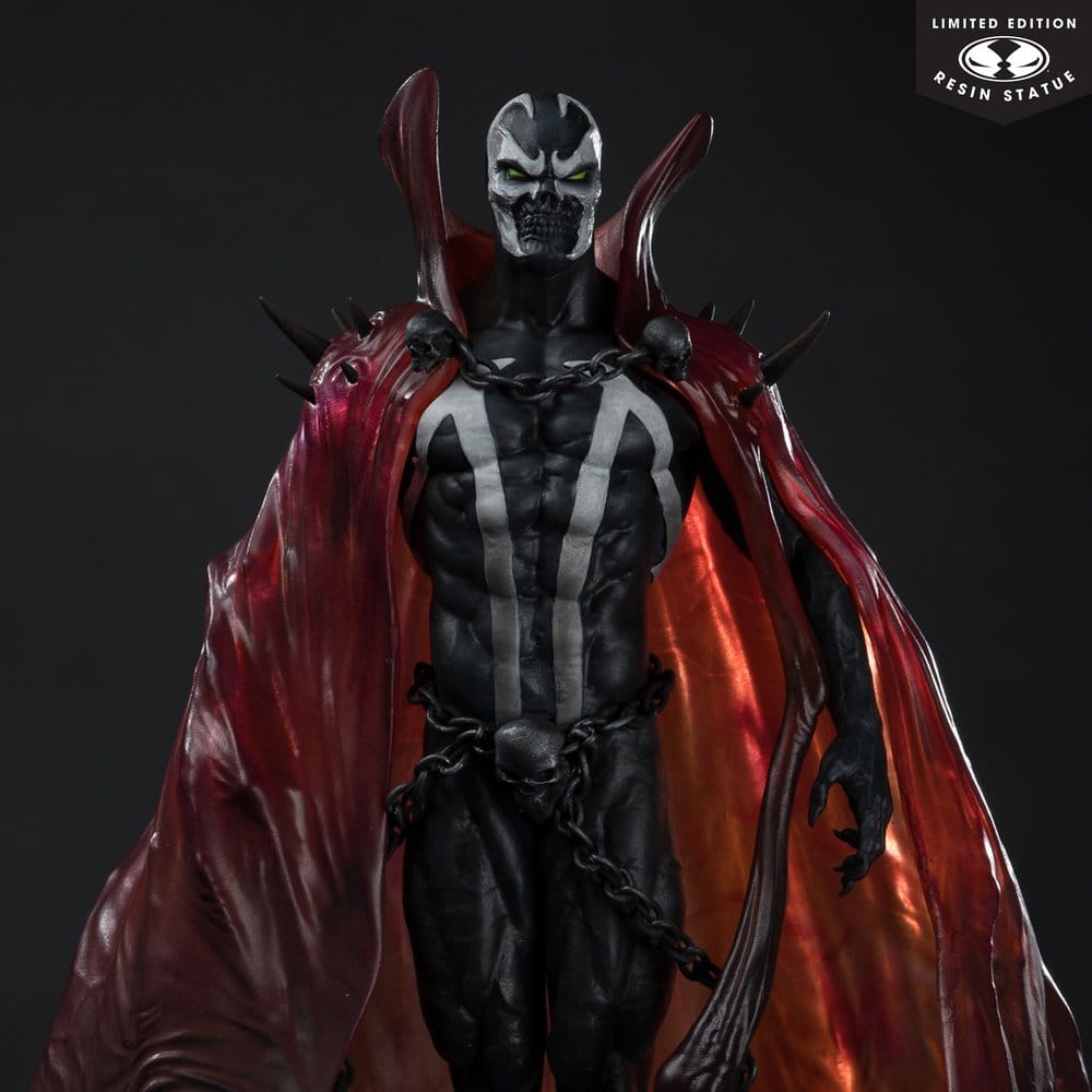 Spawn Black White & Red All Over Estatua 1/10 Spawn by Pupeteer Lee 23 cm
