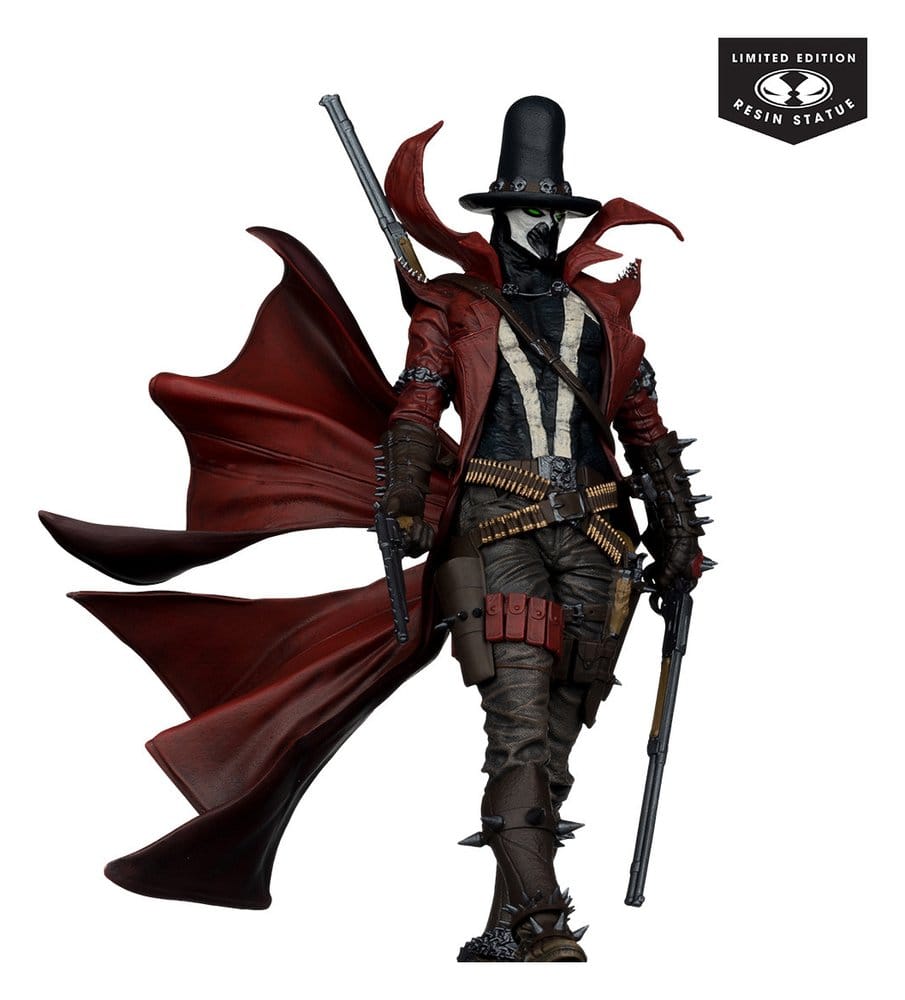 Spawn Black White &amp; Red All Over 1/10 Estatua Gunslinger Spawn by Todd McFarlane 23 cm
