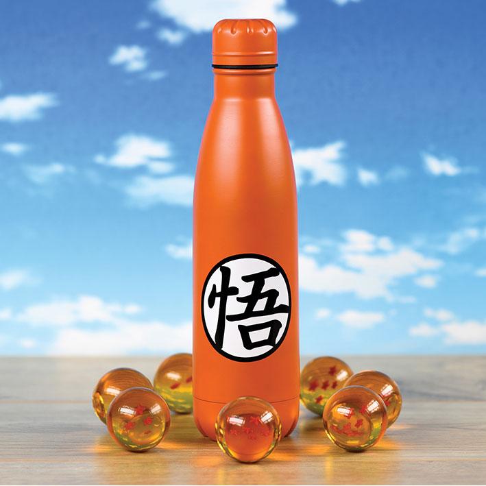 Dragon Ball Z Botella de Agua Goku Kanji
