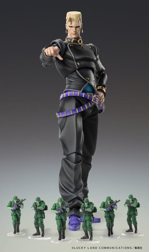 JoJo's Bizarre Adventure: Diamond Is Unbreakable Figura Chozokado Keicho Nijimura & Bad Company 17 cm