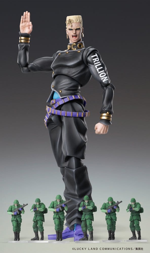 JoJo's Bizarre Adventure: Diamond Is Unbreakable Figura Chozokado Keicho Nijimura & Bad Company 17 cm