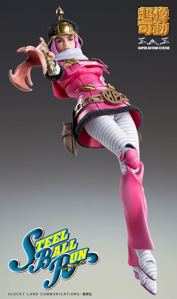 JoJo's Bizarre Adventure Part 7: Steel Ball Run Figura Super Action Chozokado (Hot Pants) 16 cm - Z POP Toys